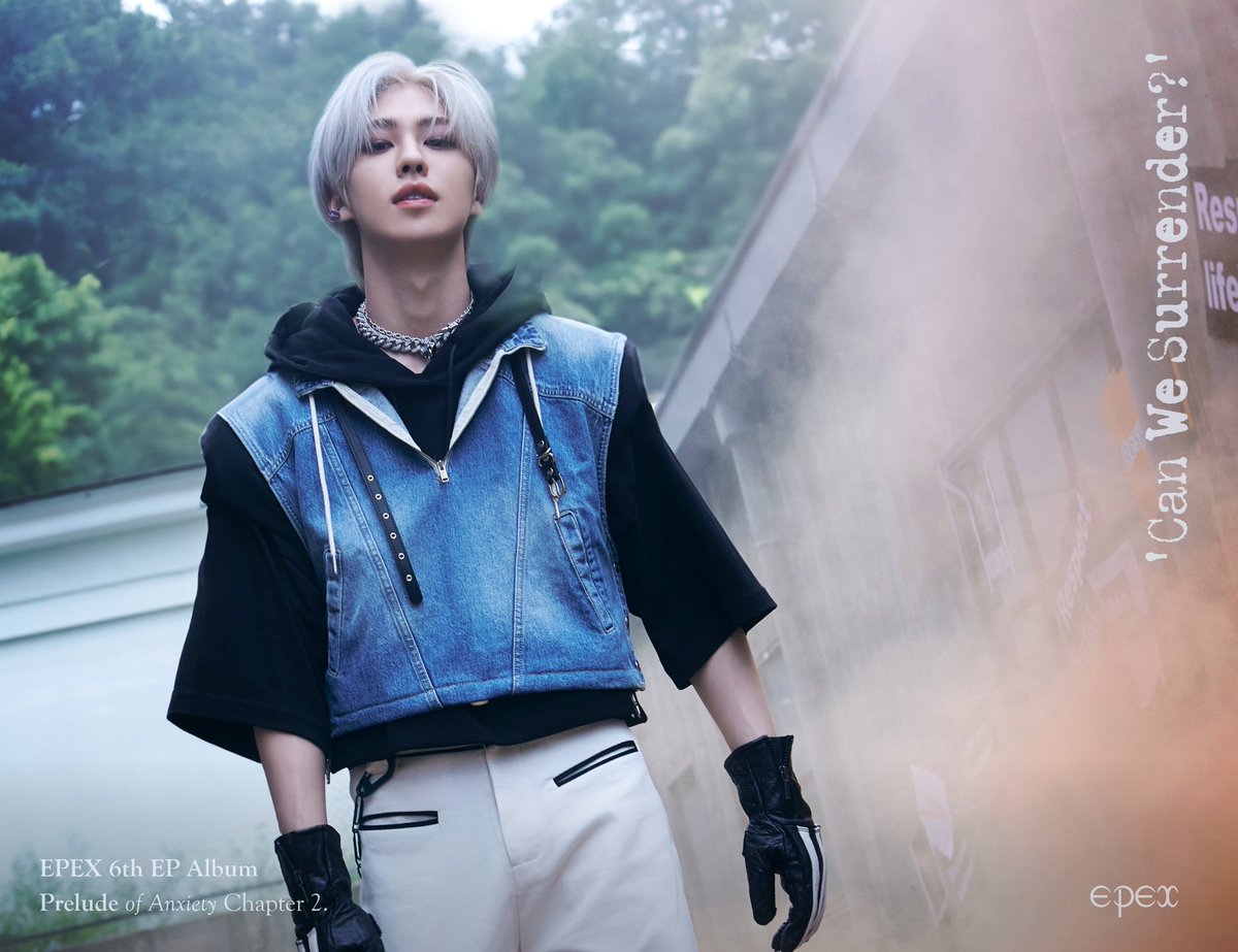 [📀]
EPEX 6th EP Album 
Prelude of Anxiety Chapter 2. 
‘Can We Surrender?’

AYDEN,
Individual Concept Photo 6

2023.10.04 6PM

#EPEX #이펙스 #Eight_Apex #CanWeSurrender #Prelude_of_Anxiety #불안의서 #위시 #금동현 #뮤 #아민 #백승 #에이든 #예왕 #제프