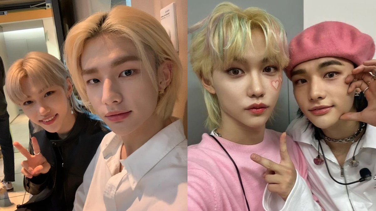 hyunjinpost's tweet photo. happy birthday felix!!! 
#내_행복의_모양은_용복이야
#FelixMakingItIconicAt23
#HappyFelixDay https://t.co/Zyi6SmLnCA
