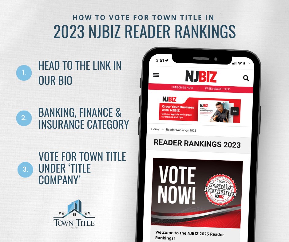 ChrisRotio's tweet photo. 10 days left to cast your vote for Town Title in the @NJBIZ Reader Rankings awards! Your support means the world to us, and we'd love your help in securing our spot at the top.

Click the link to vote now before September 24 – it's quick and easy: https://t.co/nFQHKJZPV7 https://t.co/32VS3imX46