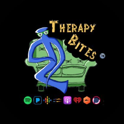 Enjoy our honoured guest: TherapyBites
<a href="/TherapyBitesPod/">TherapyBites</a> <a href="/pds_ol/">Podcast Stories w/Garrett Loomer</a> <a href="/tpc_ol/">Clynt 'Nay Nay' Montgomery, The Podcast Collector</a>

Biting into counseling with stories of helping &amp; healing, myths &amp; misconceptions fresh off the therapy couch &amp; darker recesses beneath

Podcast apple.co/3LgcReL?utm_me…
Links  linktr.ee/therapybites?u…