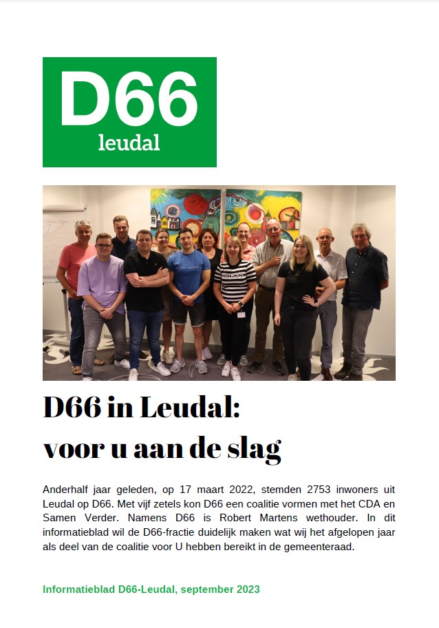 D66Leudal tweet media