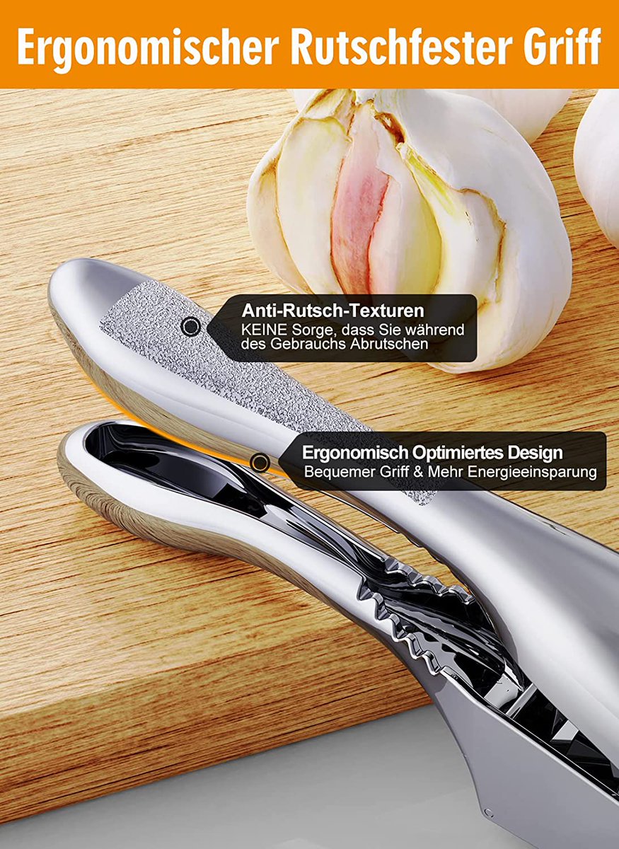 supplies24037's tweet photo. Upgrade your cooking experience with this Stainless Steel Manual Garlic Press! 📷📷📷
Say goodbye to the hassle of peeling and mincing garlic! 📷📷
With its sturdy stainless-steel construction, this garlic press ensures durability and long-lasting performance. https://t.co/kqiiecSYqs