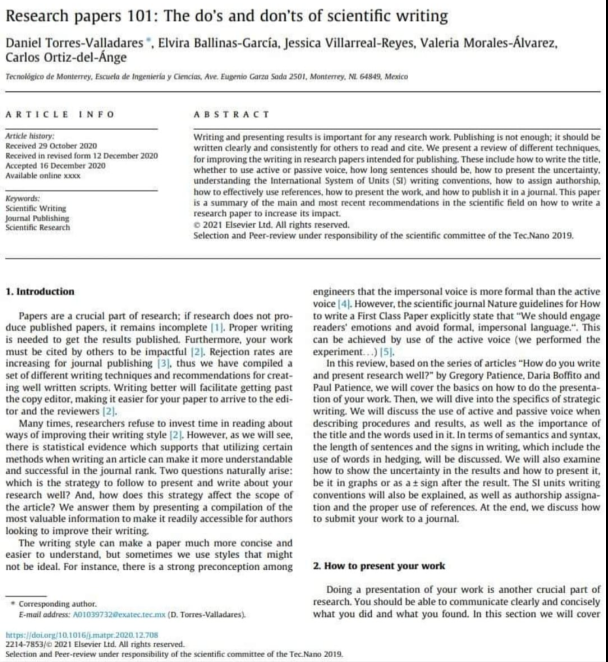 ShaheryarShafi_'s tweet photo. Learn How to Write a Research Paper Like a Pro: The Do’s and Don’ts of Scientific Writing
#researchpaper
#scientificwriting
#researchtips
#academia
#science
#ResearchTips #AcademicSuccess #researchtips #epitwitter #MedTwitter #phchat #acwri https://t.co/5b1JRxoBKj