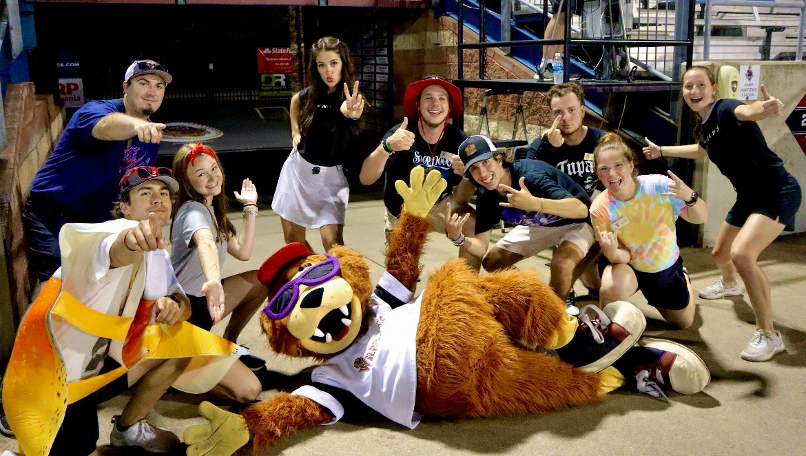 WashWildThings's tweet photo. A shoutout to the energy bringers of 2023. The best damn in-game in the league. 

#WeMakeForeverFans https://t.co/v1aAMIEf8g
