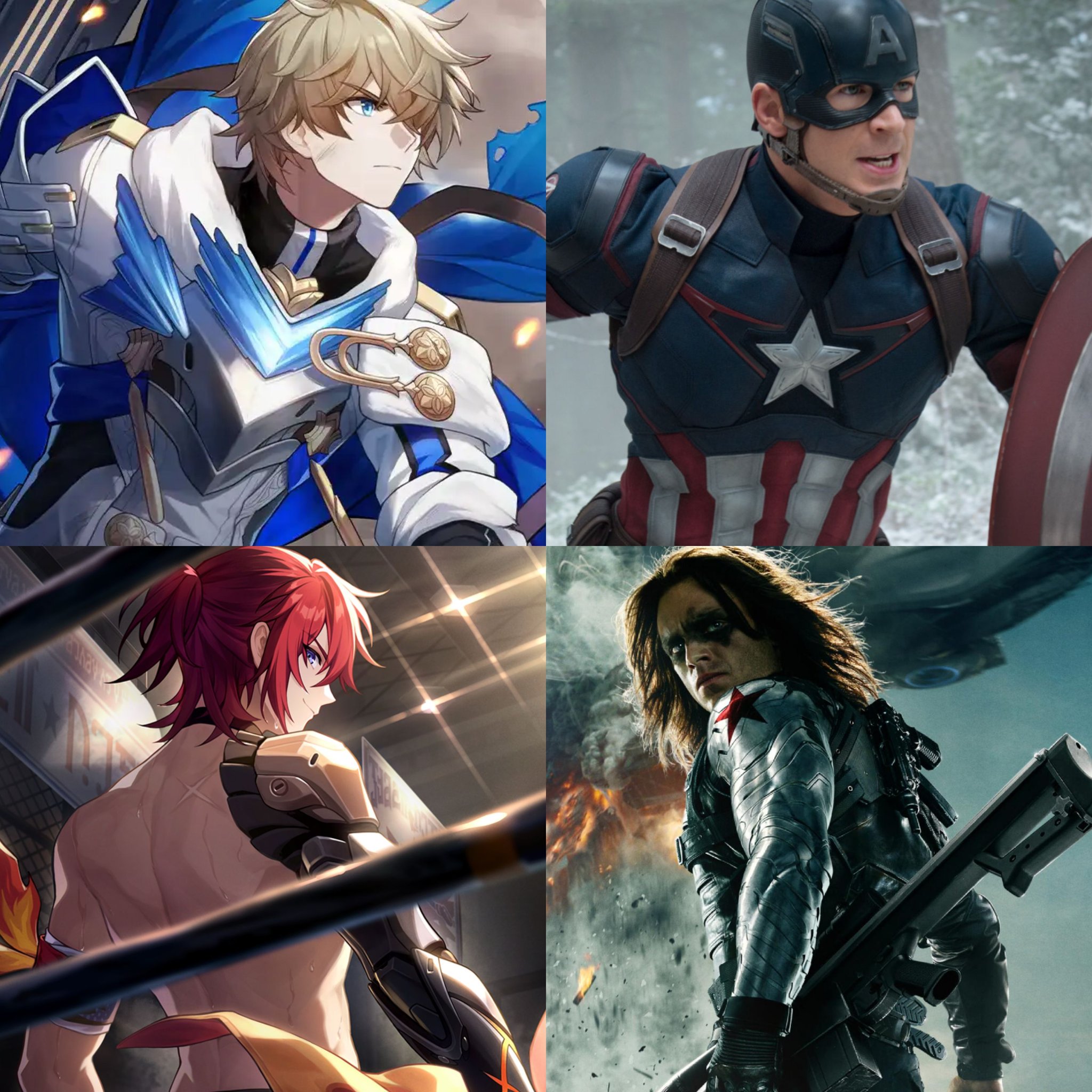 aqua ❅ on X: &ldquo;ok i know they have starkly different personalities 