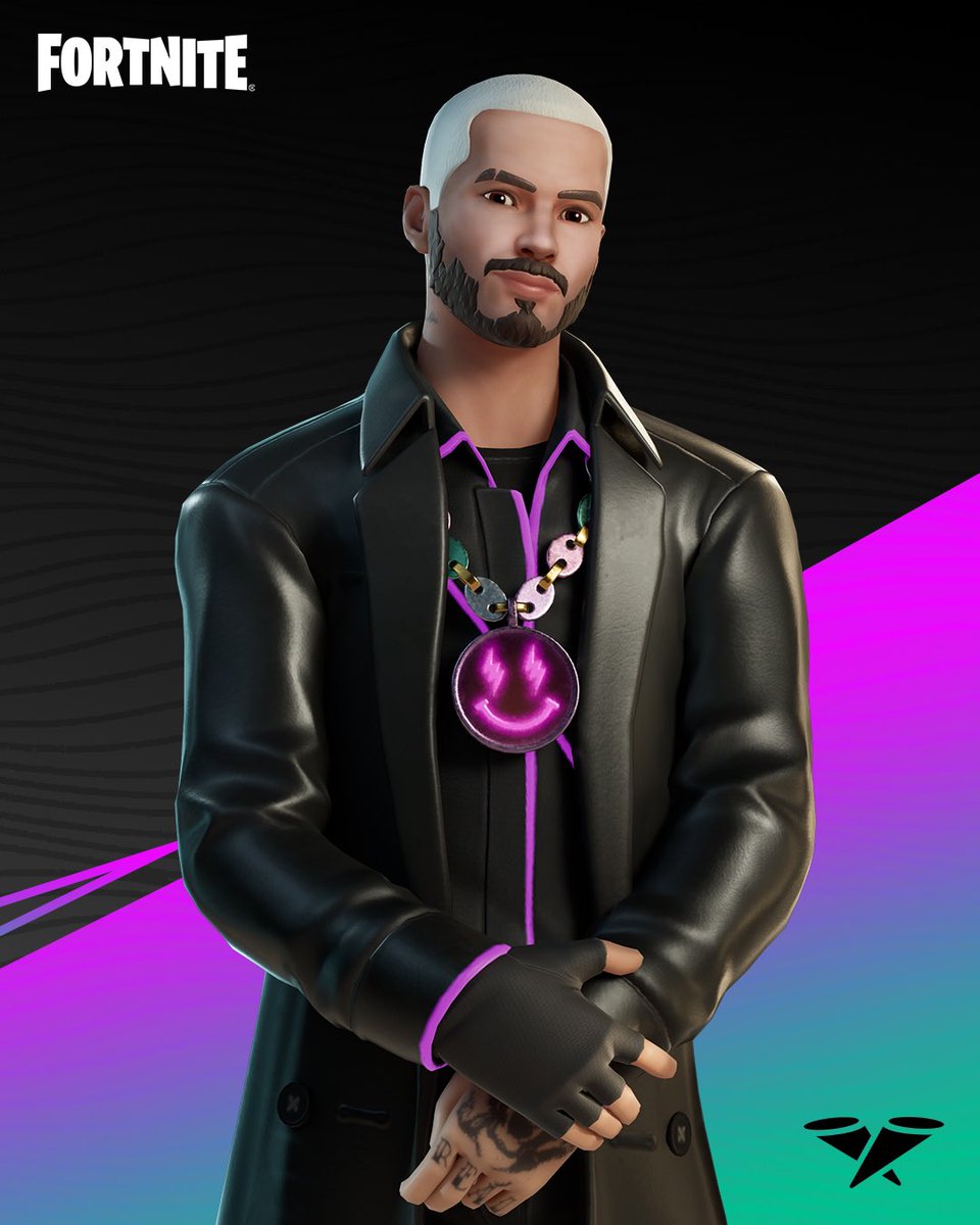 JBALVIN's tweet photo. Porque jugar @FortniteGame nos hace sonreír ⚡️y más cuando viene con cargado de energía y buena vibra 😄 SONRÍAN #EpicPartner https://t.co/80qFk8Qh8C