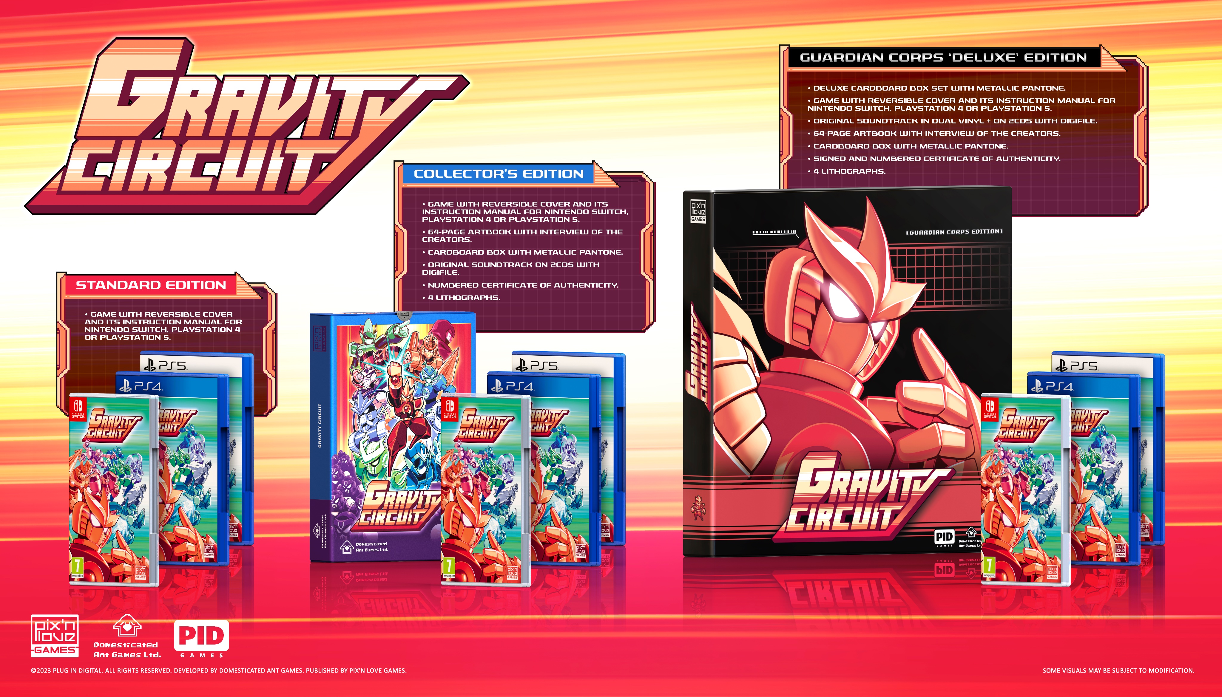 Gravity Circuit - Deluxe Nintendo Switch - Pix'n Love Editions