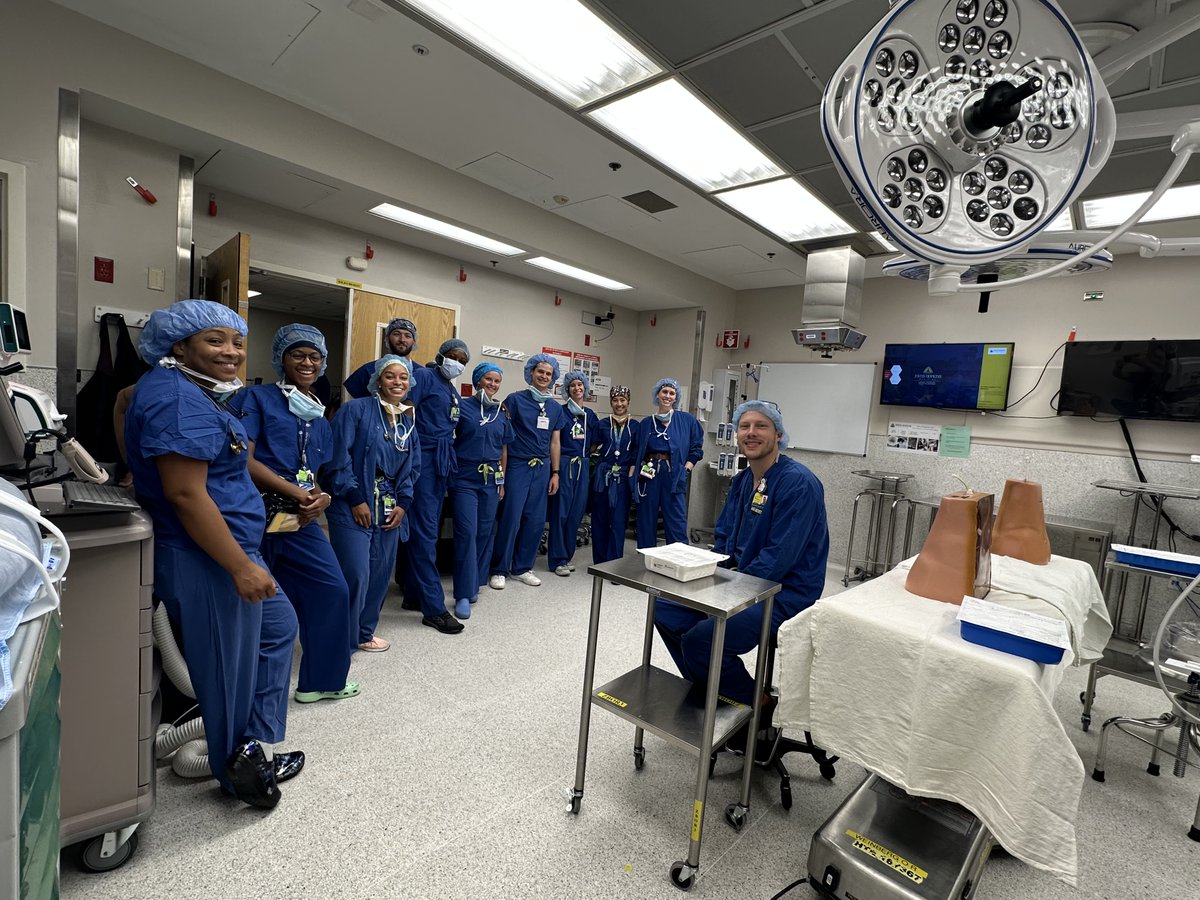 HopkinsCRNA's tweet photo. CRNA Educational Seminar today focused on Epidural and Spinal Simulation!  Our @JHUNursing CRNA Students joined us as well! https://t.co/XMLjdbj6mP