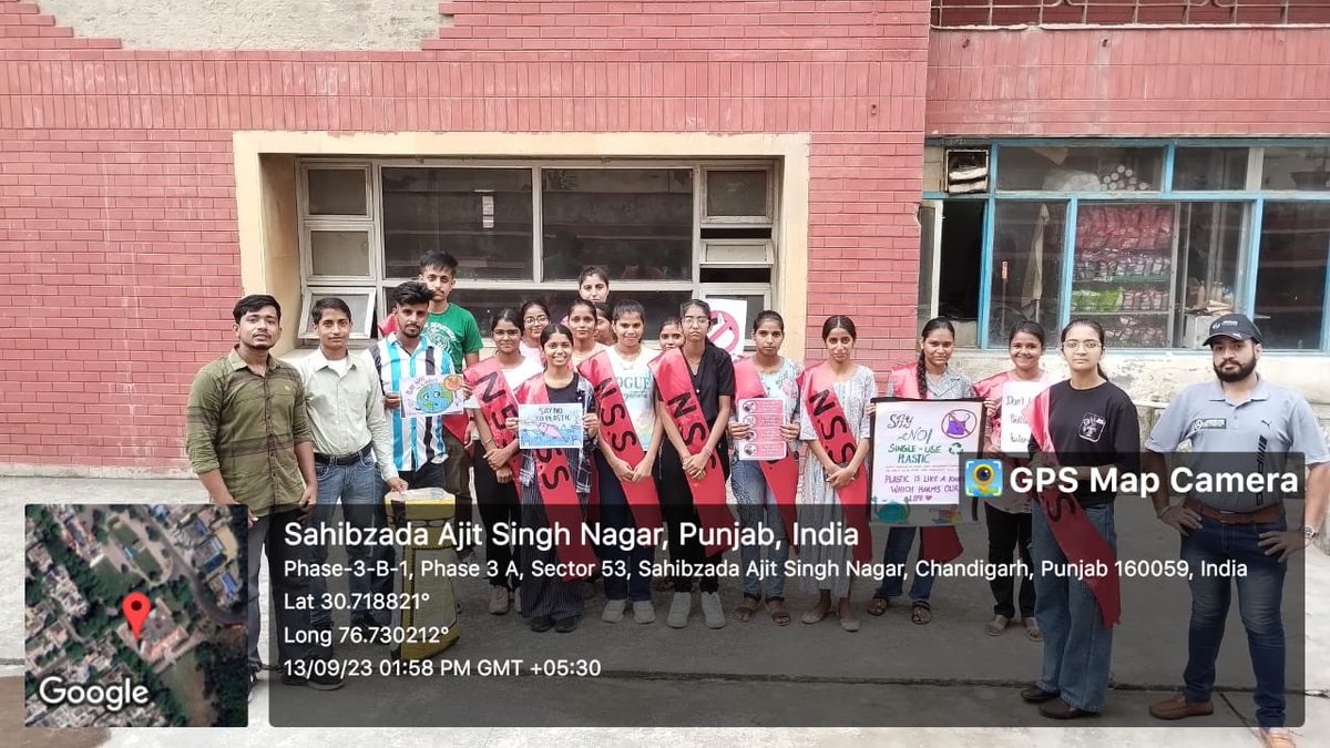 nsskcm's tweet photo. An awareness really on “Say no to Plastic “is organised by NSS department of Khalsa college (ASR) of technology and business studies Mohali phase 3A. Date 13/09/2023 https://t.co/BuMoTpErWi