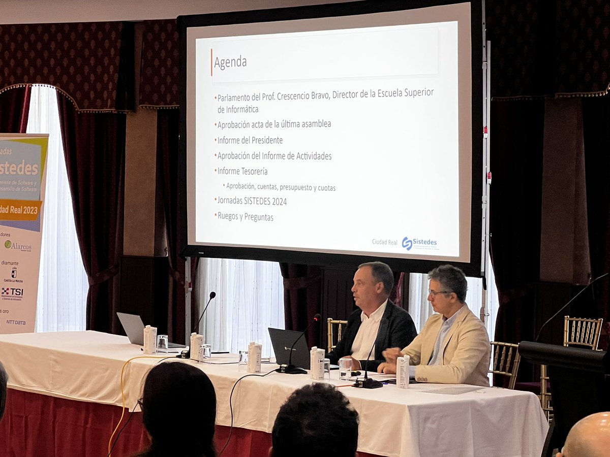 JornadaSistedes's tweet image. Se da inicio a la Asamblea #SISTEDES2023