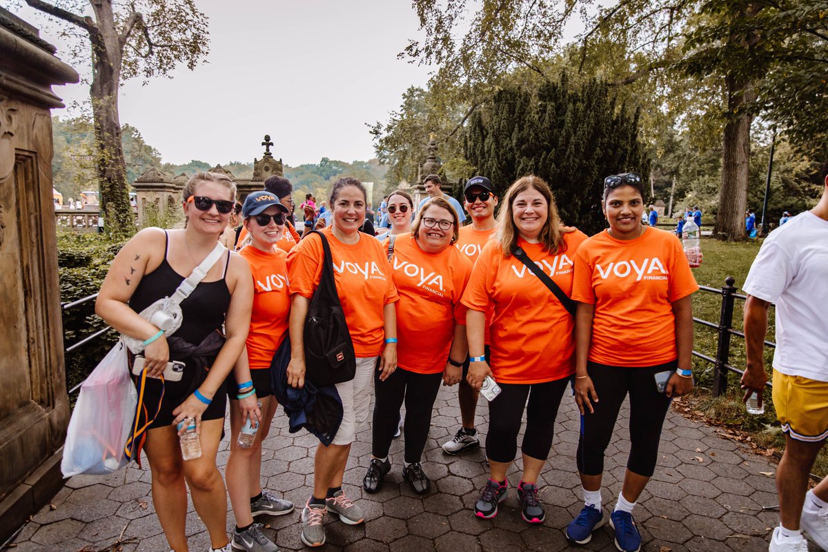 NDSS's tweet photo. We can't believe it's been almost a week since #NYCBuddyWalk23! We want to express our sincerest thanks to @Voya Cares® for being the Presenting Sponsor of this year's walk. Your support is paving the way for a more equitable world for our loved ones with Down syndrome. https://t.co/bwwvxJN5ZX