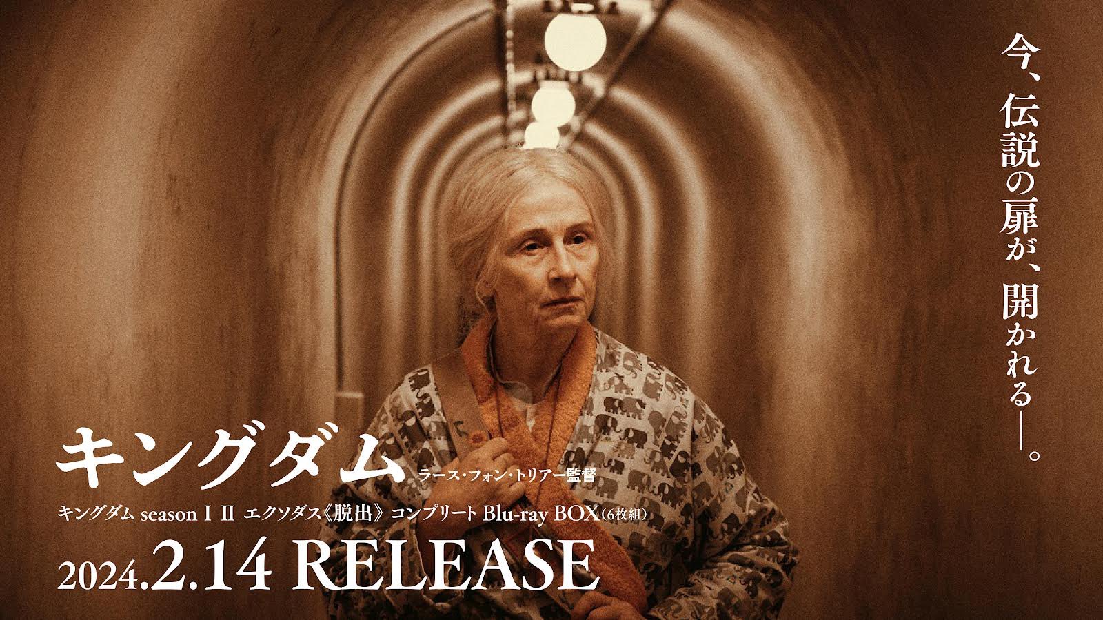 ラース・フォン・トリアー サコッシュ Tシャツ ポスター セット キングダム ラース・フォン・トリアー 「キングダム」〈5枚組〉DVD・おまけ