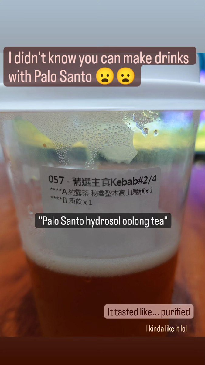 It has a rather unique taste...