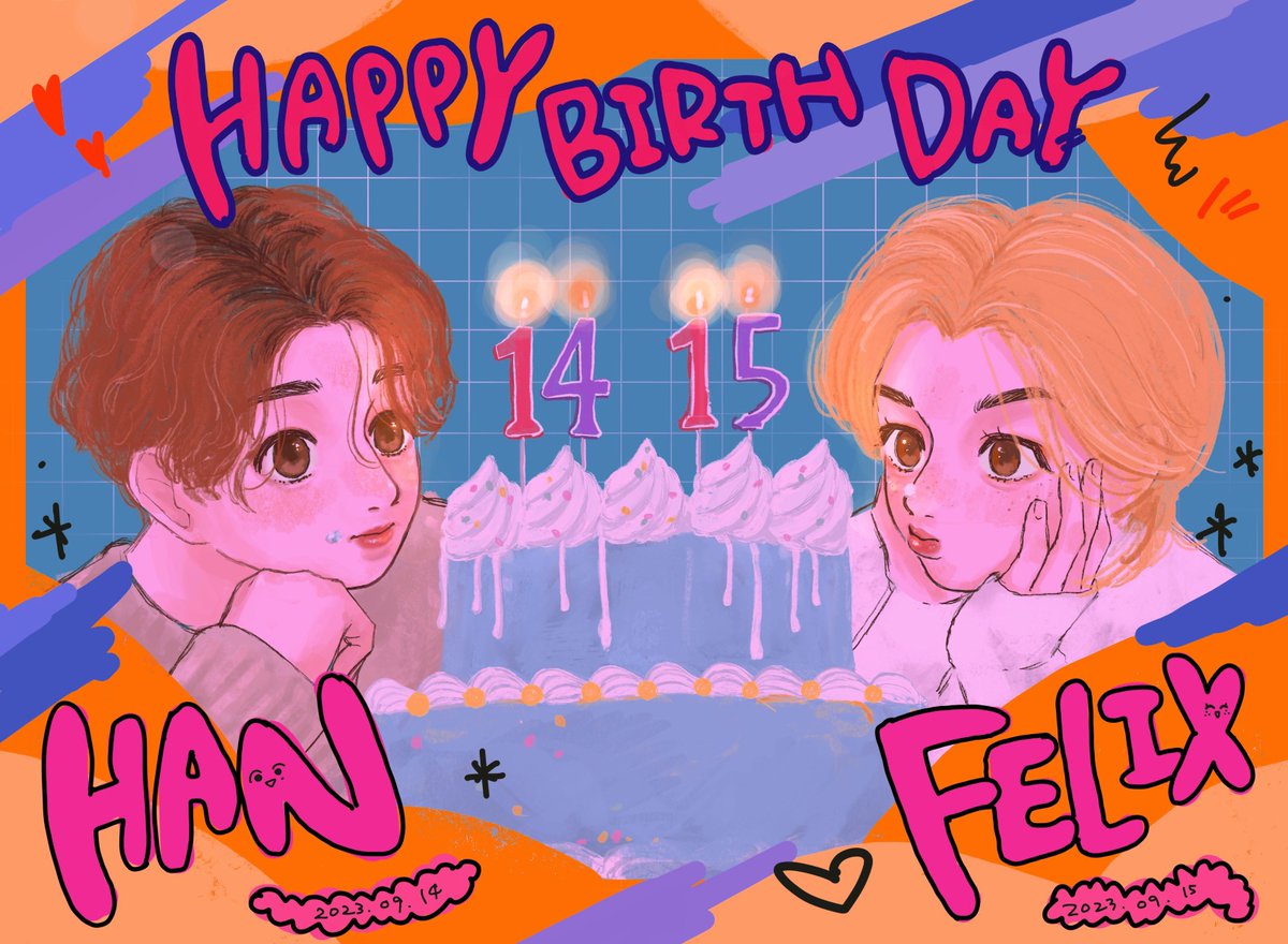 🐿️🎁𝐇𝐚𝐩𝐩𝐲 𝐁𝐢𝐫𝐭𝐡𝐝𝐚𝐲🍰🐥

 #HappyHANDay
 #HappyFelixDay