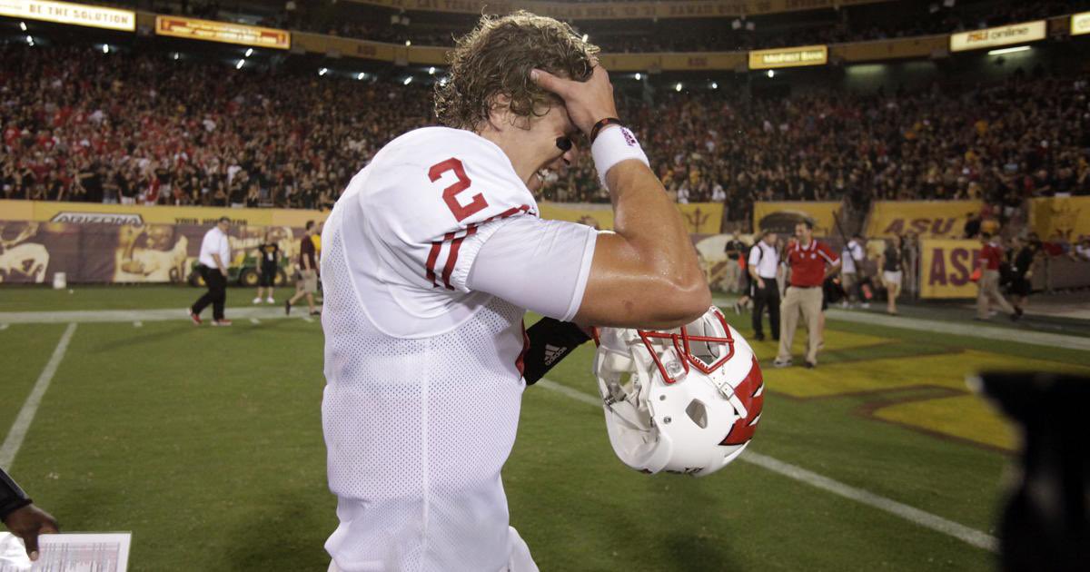 ZachHeilprin's tweet photo. This happened 10 years ago today. 

Got me thinking…what regular season loss for the #Badgers has gotten you the most upset? Will likely talk about this on @Temple_Heilprin tonight. https://t.co/wJq45uyWFf