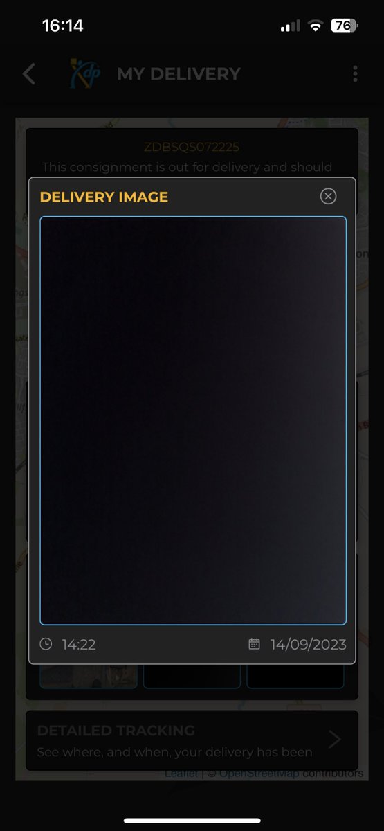 Day 3 of being lied to by XDP regarding a delivery from <a href="/secretlabchairs/">Secretlab</a> - today they said they attempted to deliver - lies. Here is the photograph they gave me as “proof” they were here