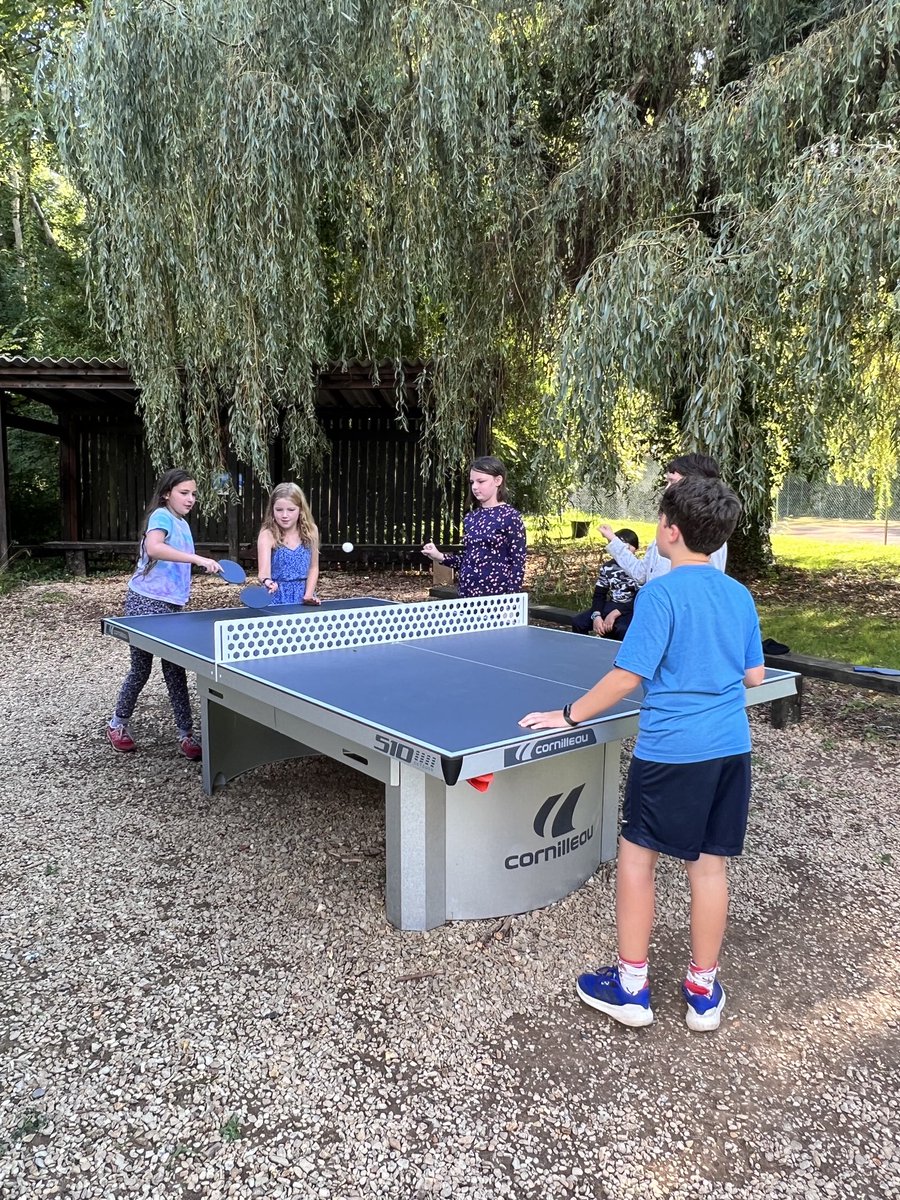 Free time before dinner.