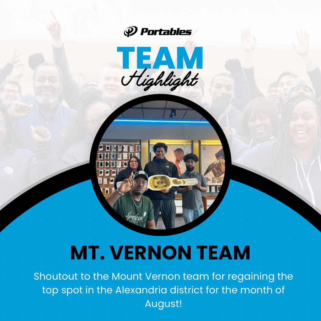 portablesusa's tweet photo. Shoutout to the team for having an incredible August! 🤩 @elthonmunoz
#teamwork #employeehighlight #recognition #lifeatportables #storesuccess https://t.co/M5kBjQaoTB