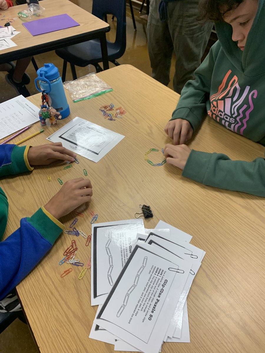 Clip clues are trickier than I imagined. Thankful for this student’s guidance today as I joined in on the fun. <a href="/PhelpsCenter/">Phelps Center</a> <a href="/MSki81/">Meredith Wisniewski</a> <a href="/CarlsonWings/">Karlee Carlson</a>