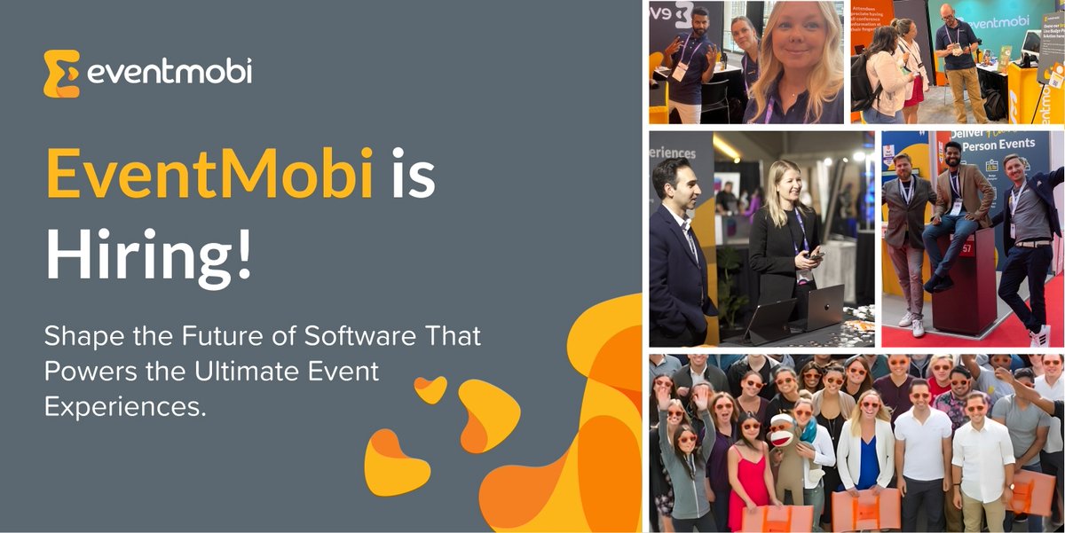 EventMobi is #hiring for remote roles!

Do you 🧡 events? Want to #work for a bootstrapped tech startup?

We have positions you might be interested in:

🧑‍💻Information Security &amp; IT Operations Lead
🖥️IT Systems Administrator
💼Account Manager

Apply now 👉 hubs.la/Q022gFk-0