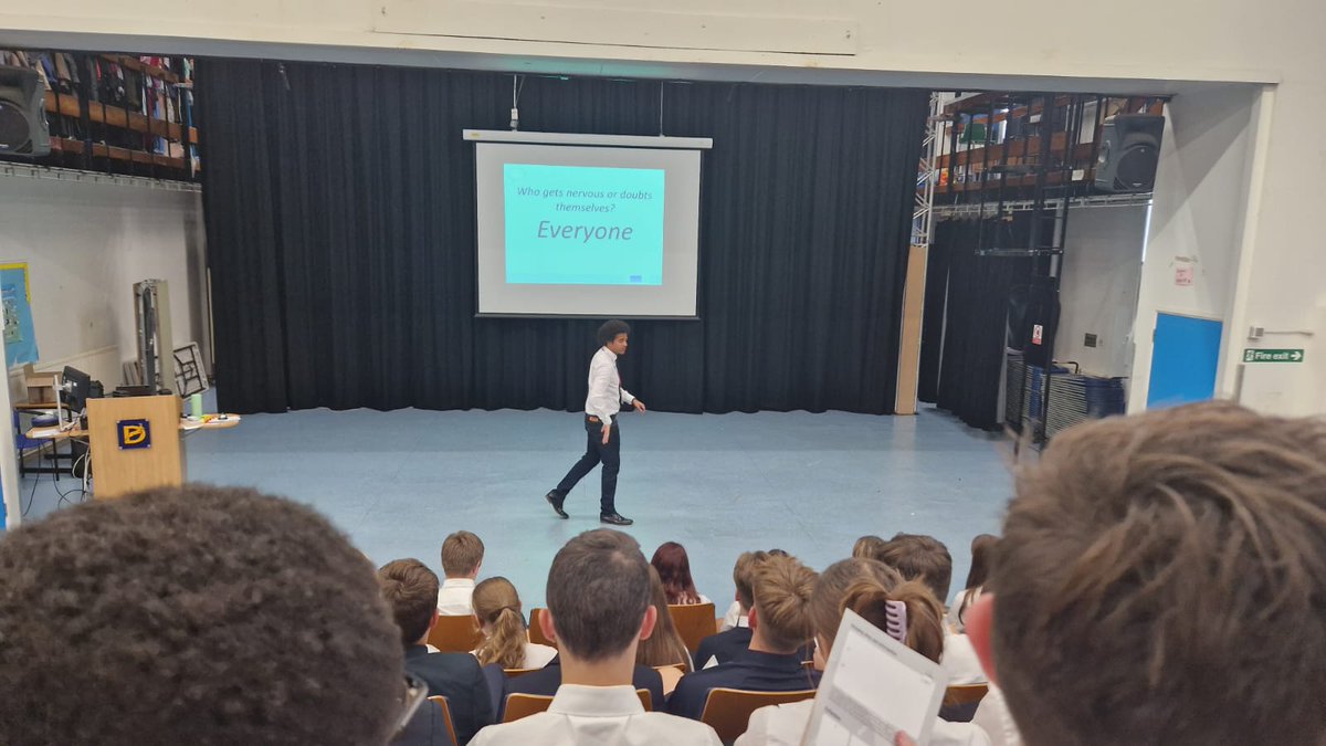 Year 11 had a workshop on finding the Inner Winner for the year ahead. Delivered by <a href="/JamesAfrobuzz/">James Sherwood</a> from <a href="/MADETraining/">MADE Training</a> supported by <a href="/MakeHappenEssex/">Make Happen</a> &amp; <a href="/Uni_of_Essex/">University of Essex</a> #imatter