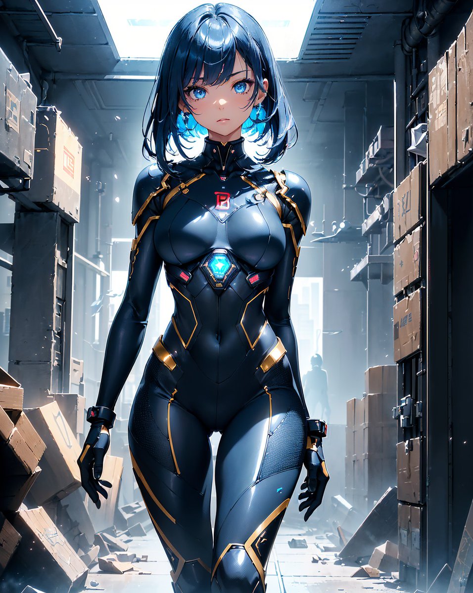 A girl who wears a cyber suit and fights.
サイバースーツに身を包み戦う少女。
#BlueCyberSuit

#anime #animelover #animegirl #animegirls #animegirlscute #kawaiigirl #kawaii #otakuworld #otaku #otakuanime #kawaiianimegirls #kawaiianime #illustration #artwork #ai #aiart #aiartwork