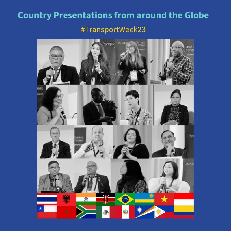Mouchieee's tweet photo. 2023 #TransportandClimateChangeWeek country presentations from 16 Participants offered insights into their #transport systems. They shared not only the challenges they face, but also their success stories.🌟
@giz_gmbh @giztransport #IKI #TransportWeek23 #TransportWeek2023 https://t.co/JhFpTwsbiq