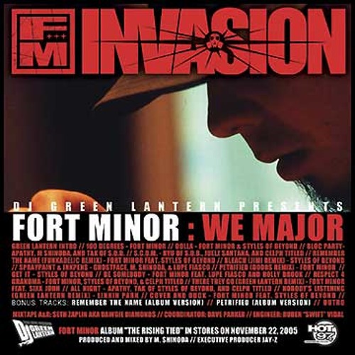 westindi's tweet image. #TheBlogEra
DJ Green Lantern Presents Fort Minor – Fort Minor: We Major (06')