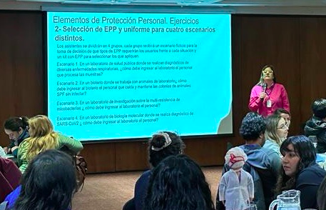 OEA_CICTE's tweet photo. Celebramos en Santiago 🇨🇱 nuestro 7º Curso Nacional #Bioseguridad y #Biocustodia donde 30 participantes, entre científicos y personal de laboratorio, se capacitaron en temas clave de la #BTWC1972 y la #UNSCR154, desarrollado por el #ProgramaCICTE de #Bioseguridad y #Biocustodia https://t.co/imYQ1NPc6F