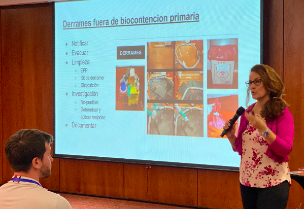 OEA_CICTE's tweet photo. Celebramos en Santiago 🇨🇱 nuestro 7º Curso Nacional #Bioseguridad y #Biocustodia donde 30 participantes, entre científicos y personal de laboratorio, se capacitaron en temas clave de la #BTWC1972 y la #UNSCR154, desarrollado por el #ProgramaCICTE de #Bioseguridad y #Biocustodia https://t.co/imYQ1NPc6F