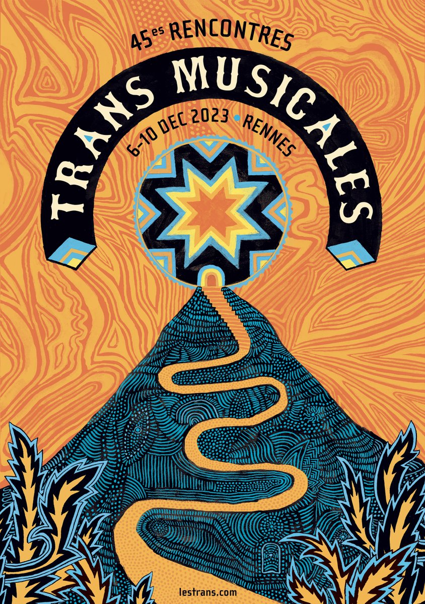 L’affiche de la 45e édition des Rencontres Trans Musicales est enfin dévoilée !

On se donne rendez-vous du 6 au 10 décembre 2023 à Rennes ⛰️🍂

Jeudi 21 sept. : annonce de la programmation et l’ouverture de la billetterie !
➡️ lestrans.com/article/decouv…