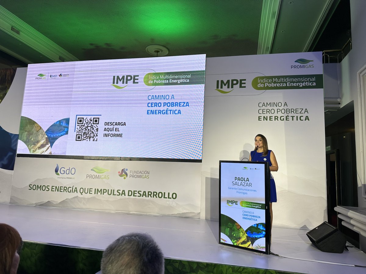 estebanpie's tweet photo. Encantado de acompañar a nuestros aliados de @promigasoficial @GdO_Oficial_ @FundPromigas y a mi buen amigo @RobertoAnguloS en el lanzamiento del Índice Multidimensional de Pobreza Energética #IPME que permite visibilizar a los pobres energéticos en nuestro país y cerrar brechas. https://t.co/vY3EHt06Lw