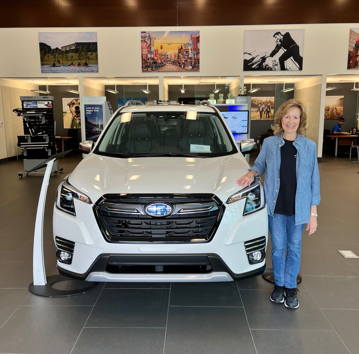 Thank you Sydney McLean on the purchase of your 2023 Subaru Forester Touring! Sales associate Joey Palmere

 #JKSHC #JimKeras #Jimkerashc #jimkerassubaruhackscross #subaruhackscross #subaru #memphis #midsouth