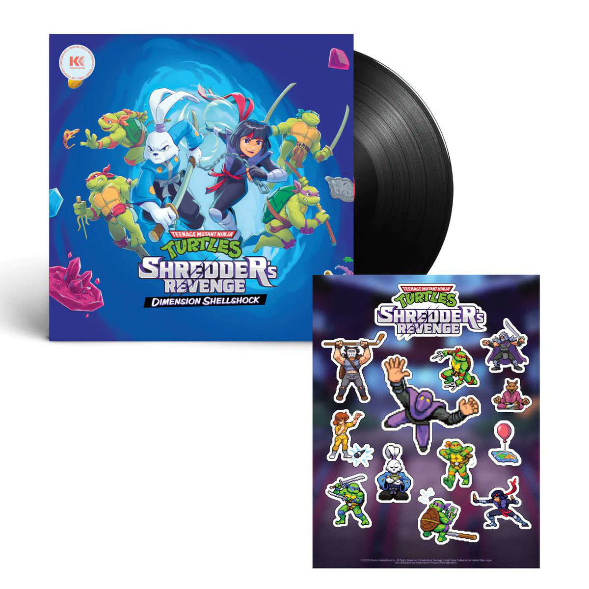 CTRecordShop's tweet image. New drops in the CT Shop! TMNT Dimension Shellshock from @Dotemu @TributeGames and @kidkatanarec, new LPs from @MicroidsRecords, and more: cartridgethunder.com

#TMNT #NinjaTurtles #DimensionShellshock #SaintSeiya #vinyl #records