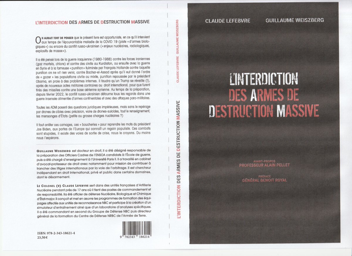 LEFEBVREClaude9's tweet photo. En vous souhaitant une excellente lecture. Je reste à votre disposition pour répondre à vos questions ! https://t.co/WQDsAyo5MF