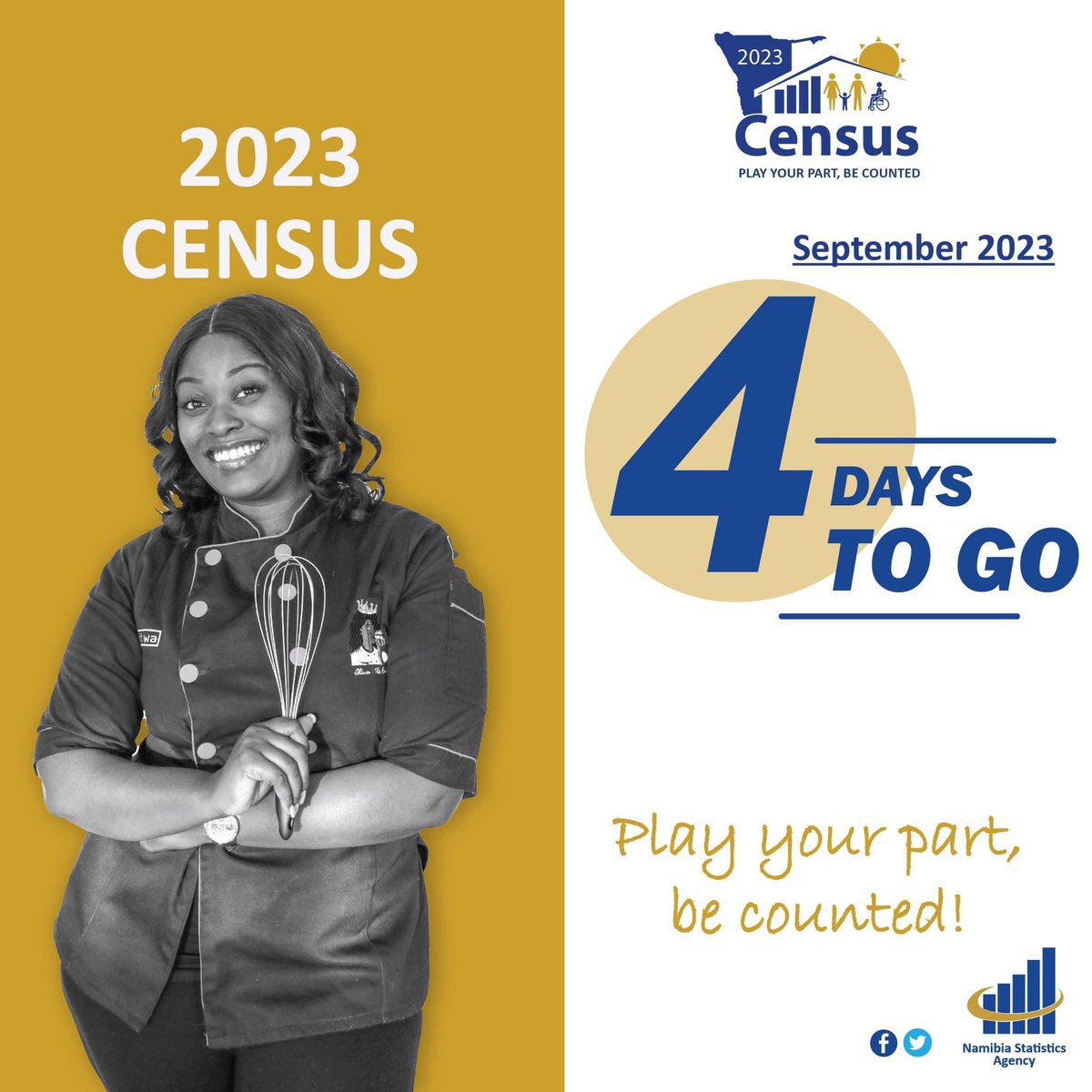 Starting your own business is one of the bravest things an entrepreneur can do, and Census data can be invaluable to help make this task an informed, data-driven decision. You count, Be Counted! 🇳🇦#NamCensus2023 #PlayYourPartBeCounted