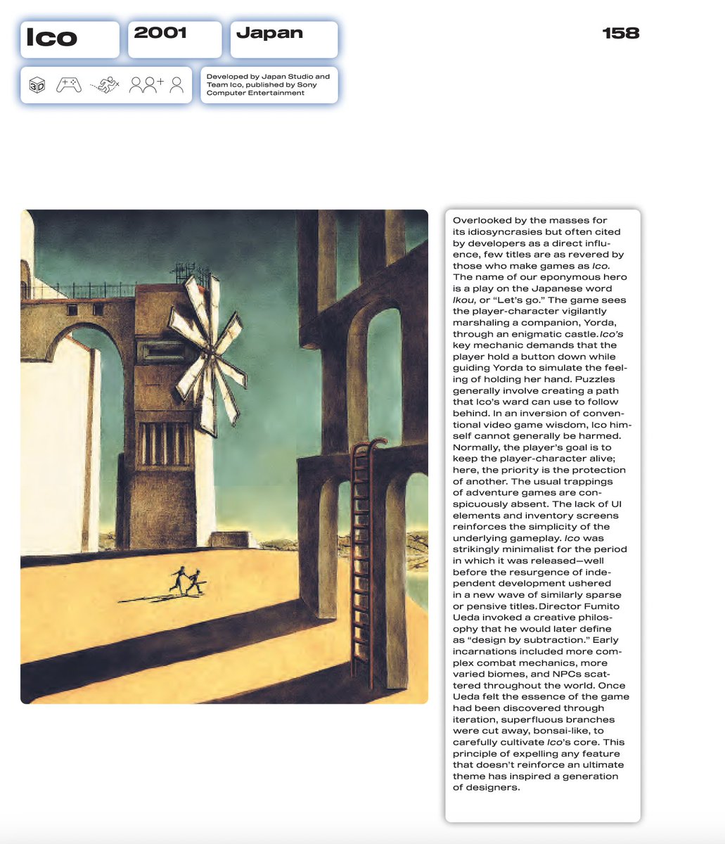 interdotstudio's tweet image. game changers @phaidonpress releases today, here are a handful of the entries i'm most proud of 🟩🔴🟨🟦

phaidon.com/promo/game-cha…

#ico #aseriesofgunshots #deathstranding #hoteldusk