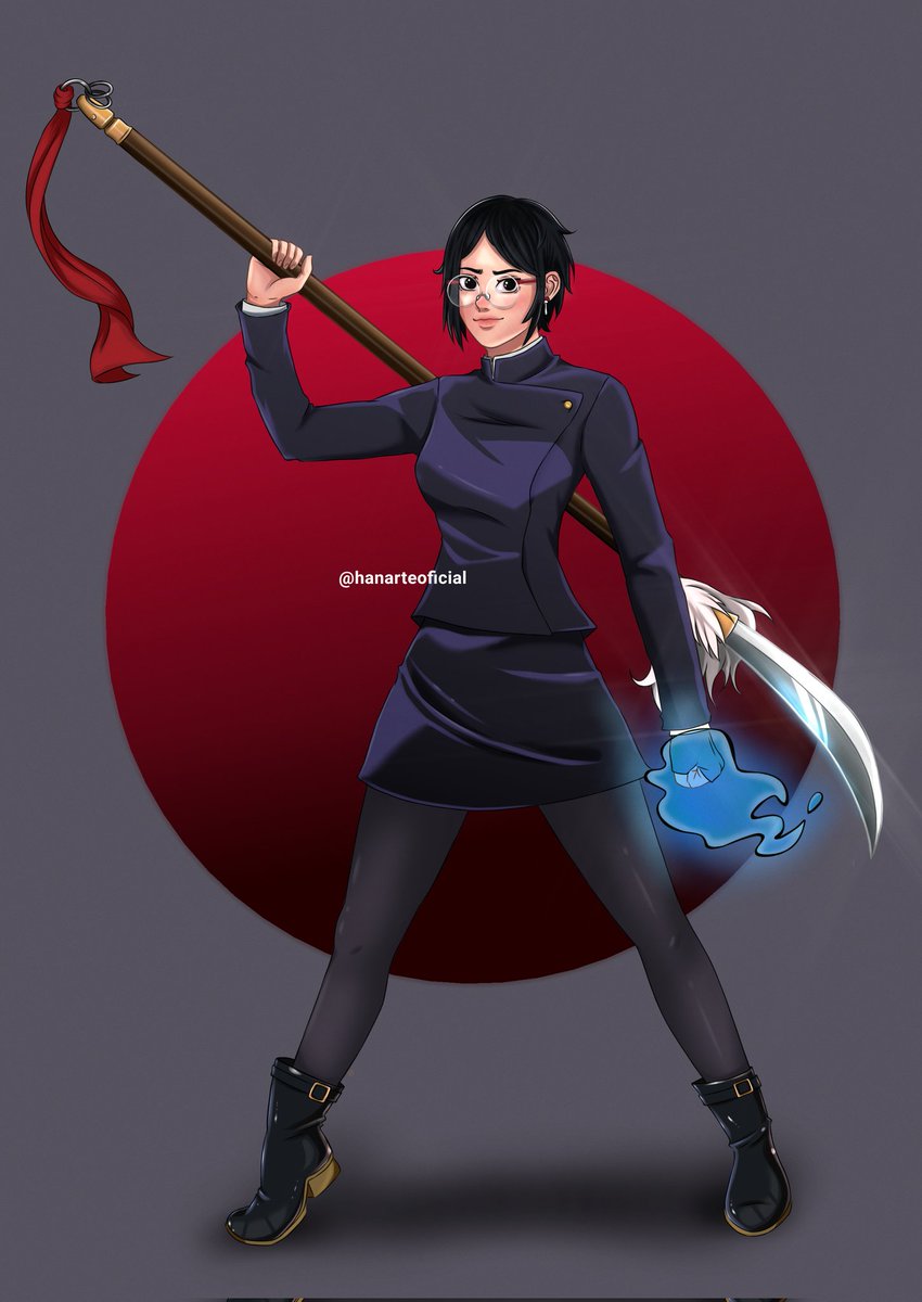 Day 6 — Crossover: JJK  #SaradaWeek2023 #JujutsuKaisen