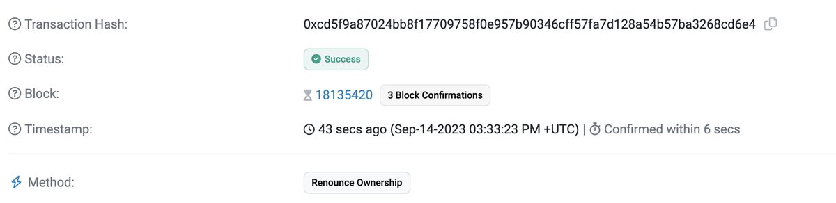 Cuck_erc20's tweet photo. And now... ladies, gentleman, and $CUCK 's.....

After 1 month of floor building, community building, and actual building....

I have renounced ownership of the contract to ensure that this coin will remain 0 TAX and FREE FOREVER 

Much love, and happy Internation Cucks Day https://t.co/AcLQw0tMxR