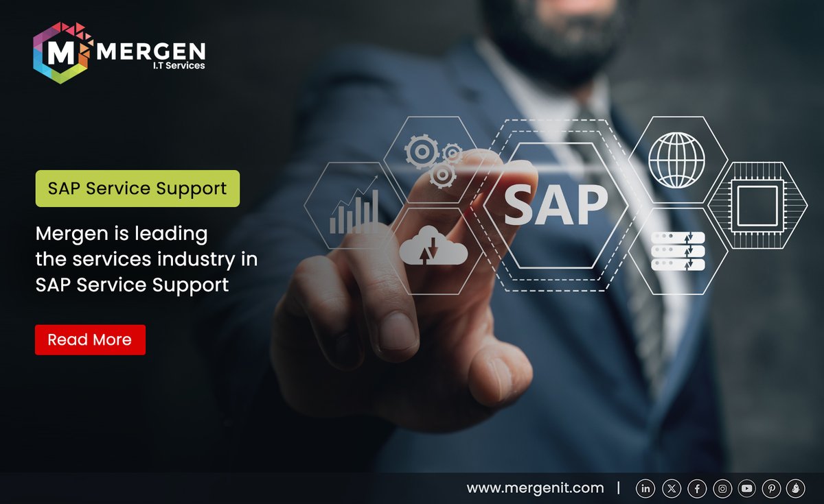 Are you ready to unlock the full potential of your SAP system? Mergen is here to provide top-notch SAP Consulting Services tailored to your business needs.
#SAP #SAPConsulting #BusinessTransformation #SAPExperts #mergenitllc