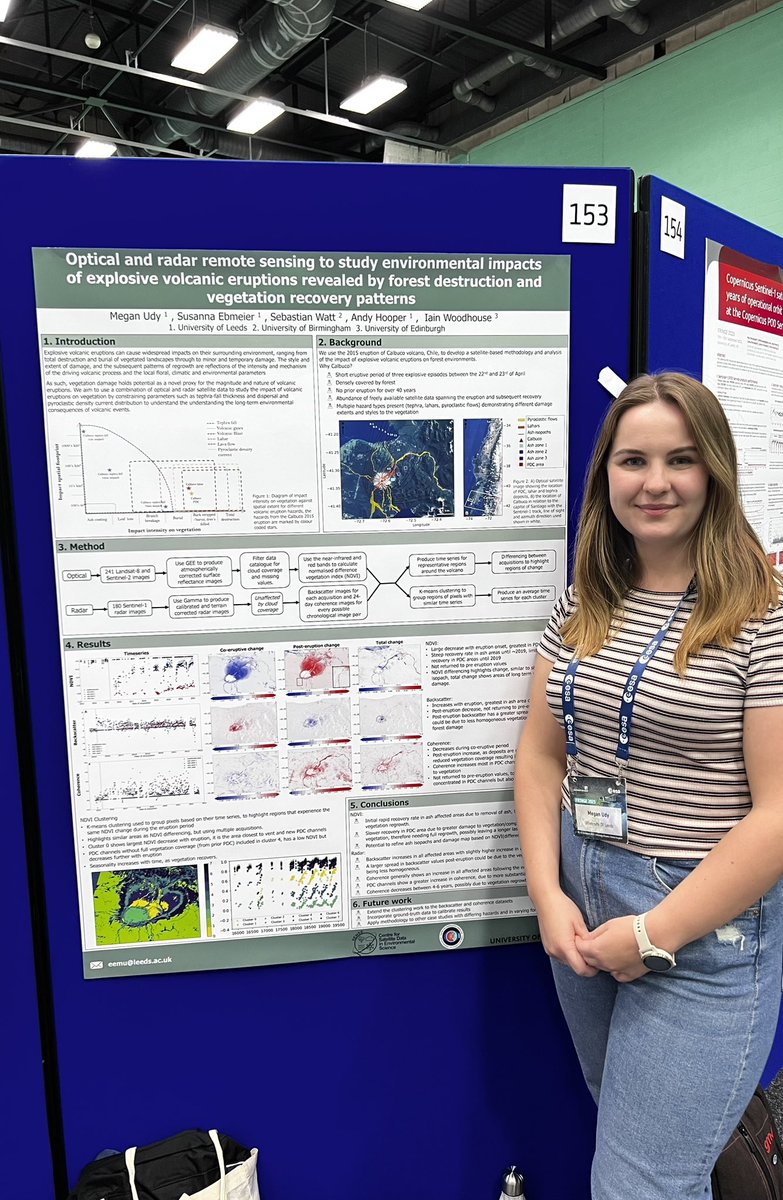 Megan Udy (@megan_udy) on Twitter photo Come and visit my poster <a href="/ESA_EO/">ESA Earth Observation</a> #ESAFringe23 in the exhibition centre to learn about studying vegetation at volcanoes using satellite data! Come and visit my poster <a href="/ESA_EO/">ESA Earth Observation</a> #ESAFringe23 in the exhibition centre to learn about studying vegetation at volcanoes using satellite data!