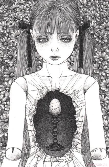 生きたものに近づきたいこ

ここにも猫いますね…

庇護欲  / desire for protection
95x143mm / pen, sumi, paper
18072023

#ペン画 #丸ペン #illustrationart #少女採集 