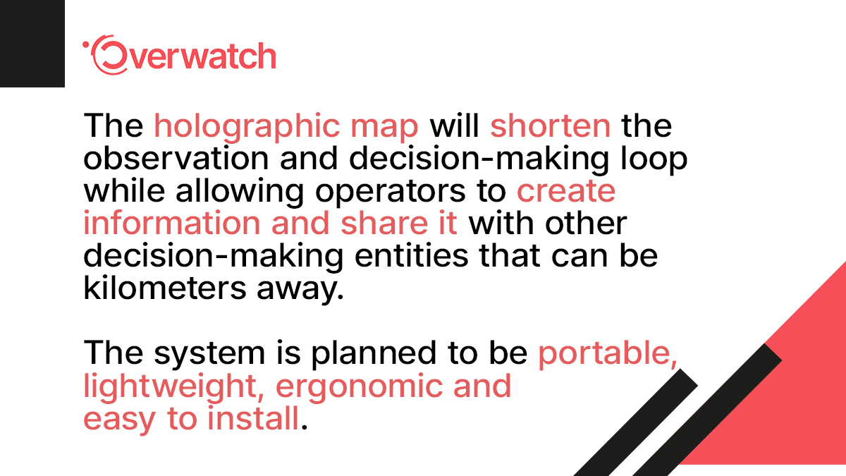 Overwatch_EU's tweet photo. #AugmentedReality will be used to provide the user (person in charge of crisis management) with an intuitive #AR #HolographicMap.

🔴#OVERWATCHproject supports #emergency and #crisismanagement for #floods | #wildfires 🔴

Do you want to learn more? 👉https://t.co/3ZFaCryvkQ https://t.co/gWI0VhHzWO