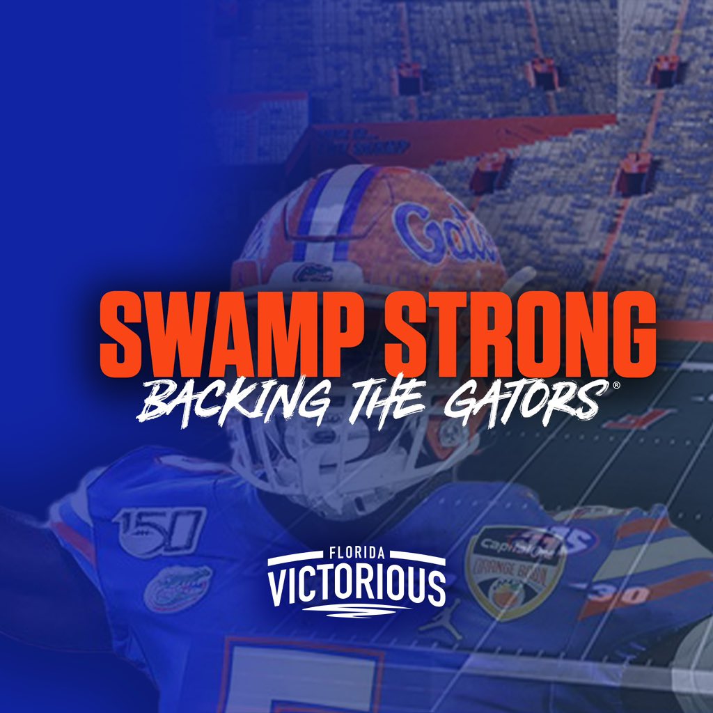 Looking forward to seeing all the fans in The Swamp as we take the field this Saturday!! And don't forget to support us off the field through Florida Victorious at floridavictorious.com. #FloridaVictorious