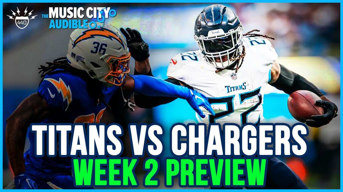 NEW POD: Previewing the #Titans home opener vs Chargers with special guest @StevenIHaglund. -New-look Chargers offense -Where the Titans have advantages -Predictions & MORE! 🎧 podcasts.apple.com/us/podcast/tit… 📺 youtube.com/watch?v=Z_36Dy…
