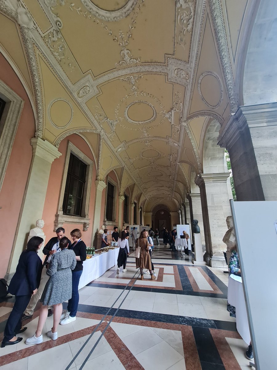 LDKconference's tweet image. Poster session time at @univienna! Come, talk and don&apos;t forget to vote your favourite poster 🗳️ #ldk2023