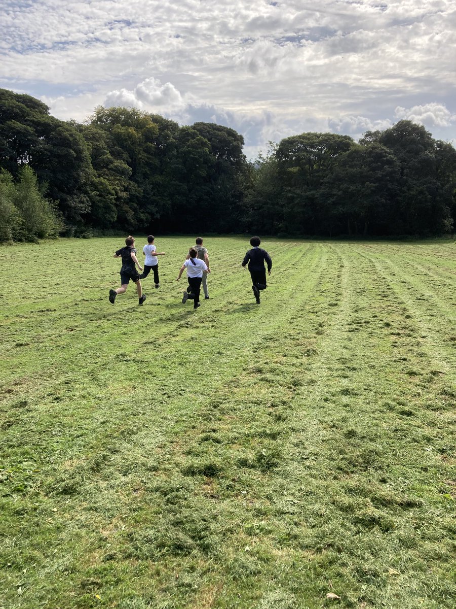 Nothing like an impromptu 50 metre dash on an activity walk!