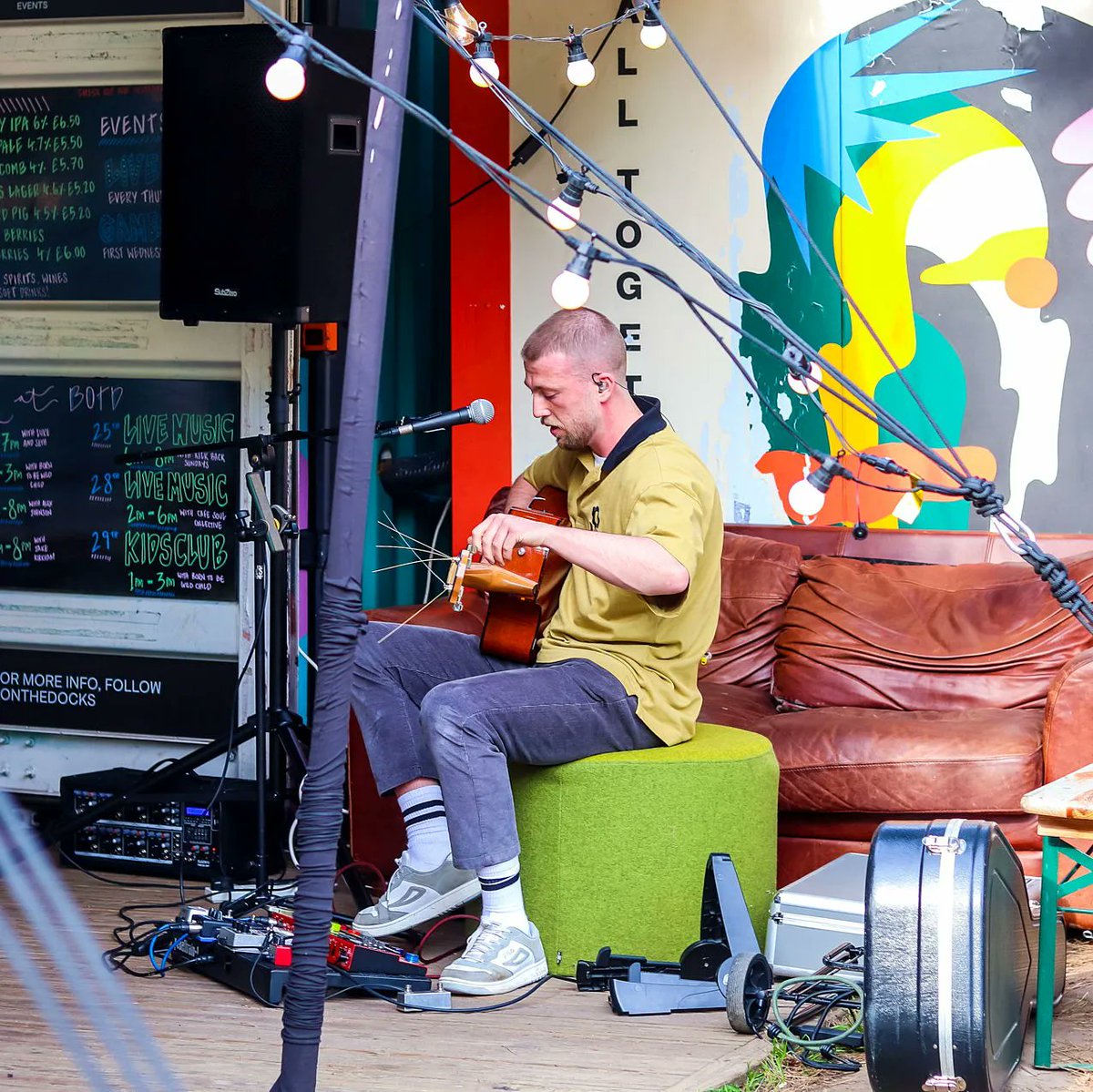 Start your weekend early and make the most of the heat with some live music from @jakekirkhammusic tonight at 6 til 8pm! ☀️🎶🍻

Our vendors will be with us all night too serving up some delicious, freshly made food &amp; drinks - see you all down here soon!