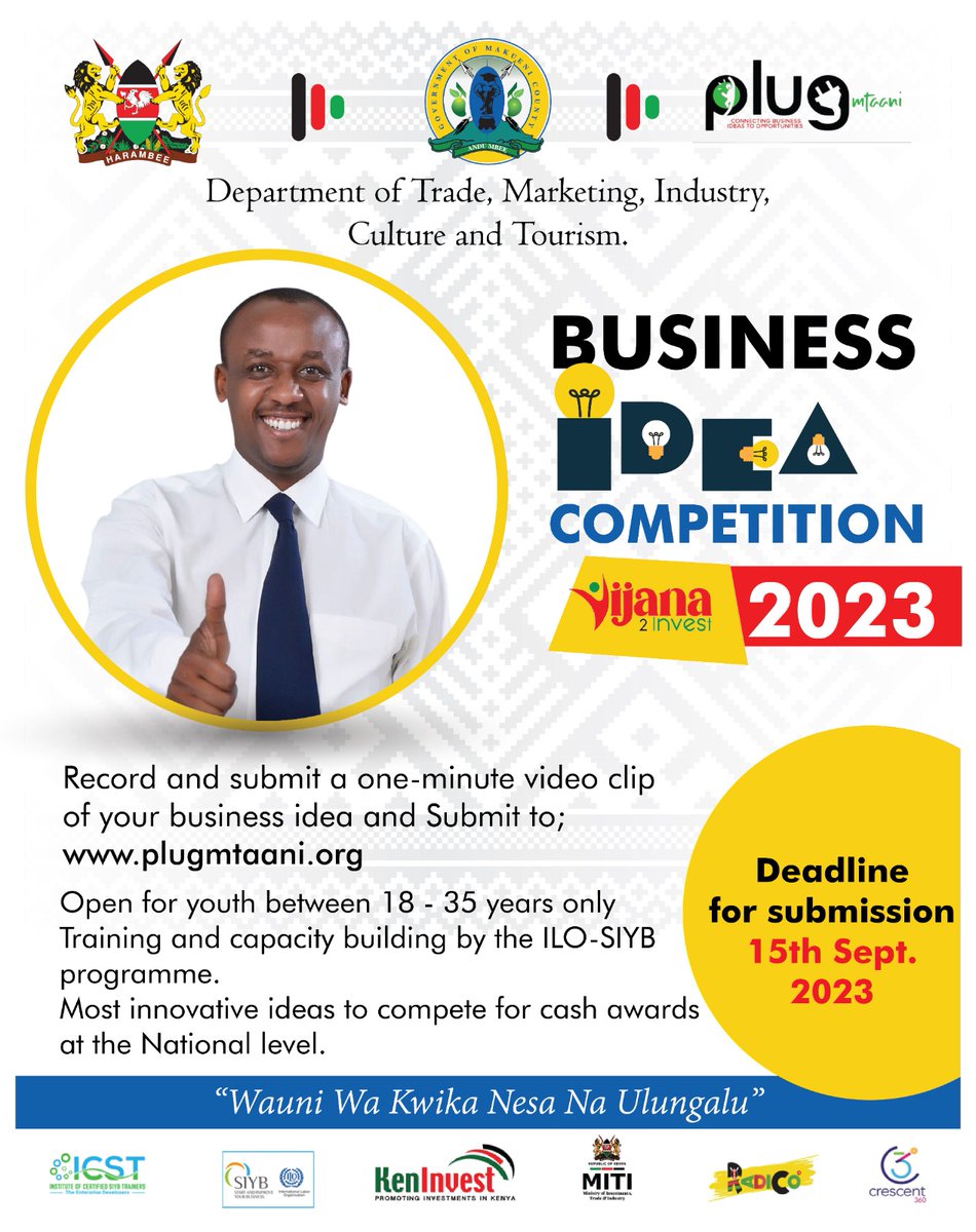Jamba_Mlima's tweet photo. The #PlugMtaaniMakueniChapter happening today is a game changer. A round of applause for the organizeers. The other plug mtaani event gave us uncountable business ideas. Kudos to @GvnMutula for hosting the event. https://t.co/FBIpvtTq2t