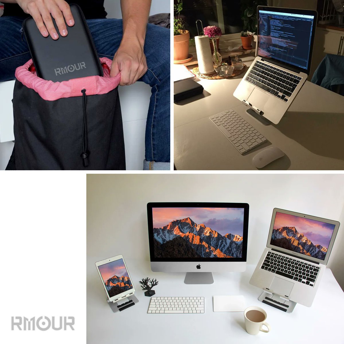 Creatio_Dez's tweet photo. No matter where you are, the Ridge Stand makes work a breeze. It's compatible with various devices and adapts to different settings, providing you with a comfortable working experience. #PortableOffice #MultiDeviceCompatibility #WorkFreedom https://t.co/mibDStCwvk